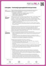 Lista płac – instrukcja