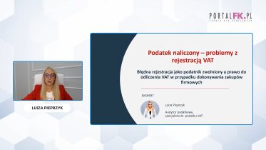 Podatek naliczony a VAT