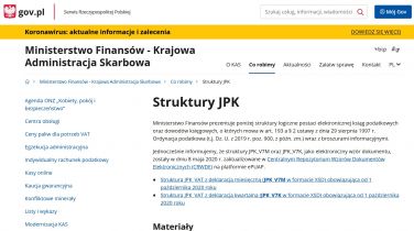 Struktura JPK