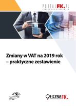 zmiany w VAT