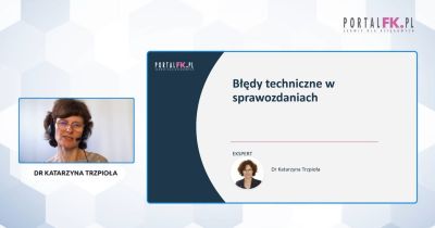 Błędy techniczne w sprawozdaniach