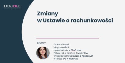 Zmiany w rachunkowości cz 2