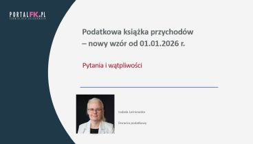 Podatkowa książka przychodów