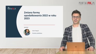 Zmiana formy opodatkowania