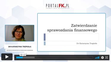 Zatwierdzanie sprawozdań finansowych za 2021 rok – webinarium