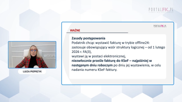 KSeF offline, offline 24 i awaria – jak rozliczyć VAT? Szkolenie