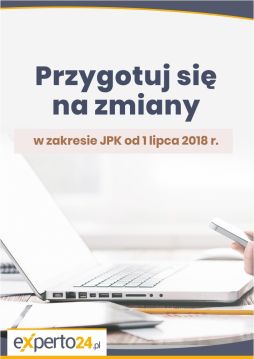 Zmiany w zakresie JPK od 1 lipca 2018 r.