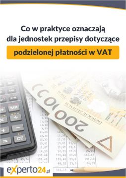 Co w praktyce oznaczają dla jednostek przepisy dotyczące podzielonej płatności w VAT