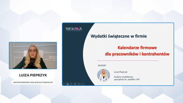 Wydatki świąteczne w firmie