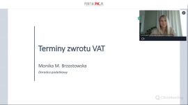 Terminy zwrotu vat