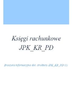 JPK_KR_PD okładka