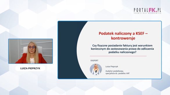 Podatek naliczony a KSEF