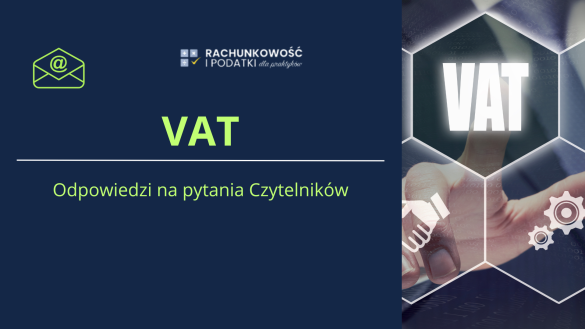 VAT odpowiedx na pytanie