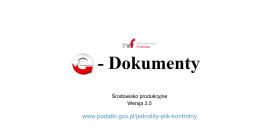 Środowisko e-dokumenty.mf.gov.pl znów w pełni dostępne