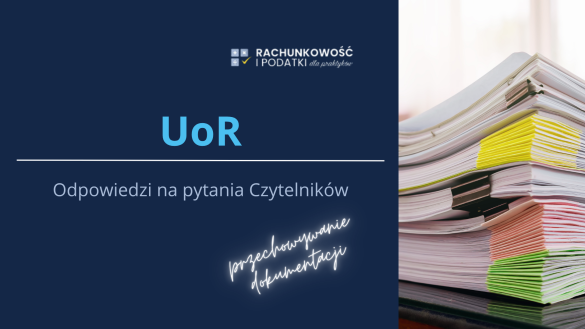 przechowywanie dokumentacji