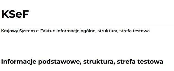 KSEF w wersji produkcyjnej