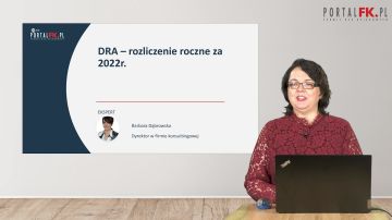 dra rozliczenie roczne