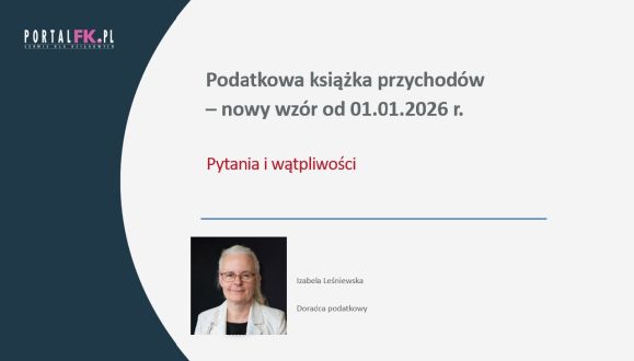 Podatkowa książka przychodów