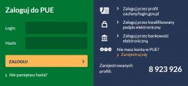 Zaluguj się do PUE ZUS