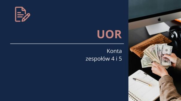1.Konta zespołów 4 i 5. Poznaj
