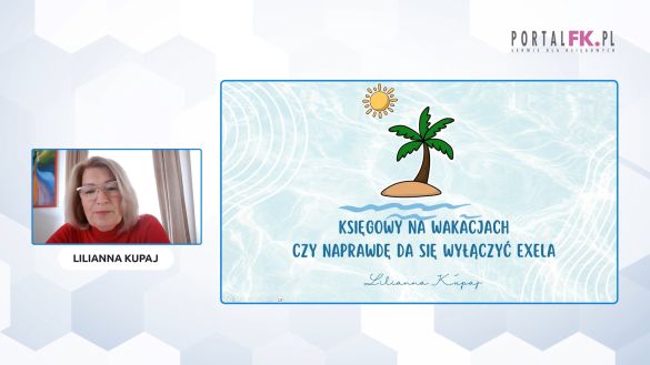 Księgowa na wakacjach