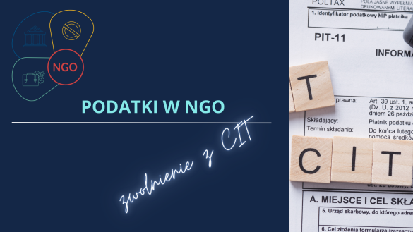 NGO zwolnienie z CIT 