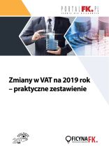 zmiany w VAT