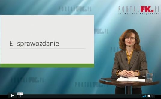 e-sprawozdanie