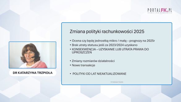 Zaktualizuj politykę rachunkowości 2025 – uniknij błędów i wykorzystaj nowe uproszczenia