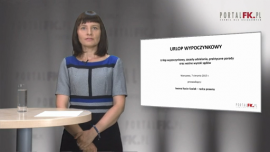 Urlop wypoczynkowy - webinarium