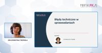 Błędy techniczne w sprawozdaniach