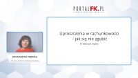 Uproszczenia w rachunkowosci