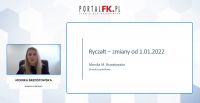 Ryczałt zmiany od 2022 r.